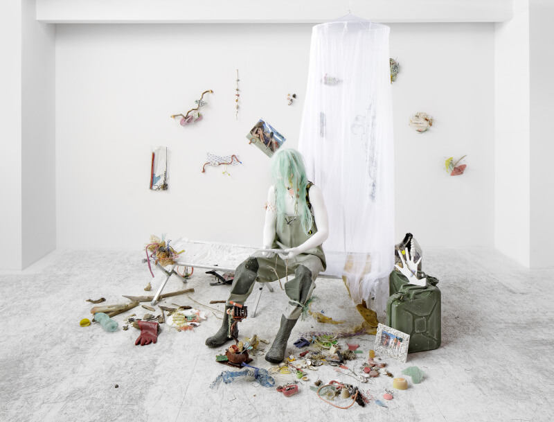 <p>Seastead Figure (Exiled Polypooler), 2015 with Daniel Keller</p>
